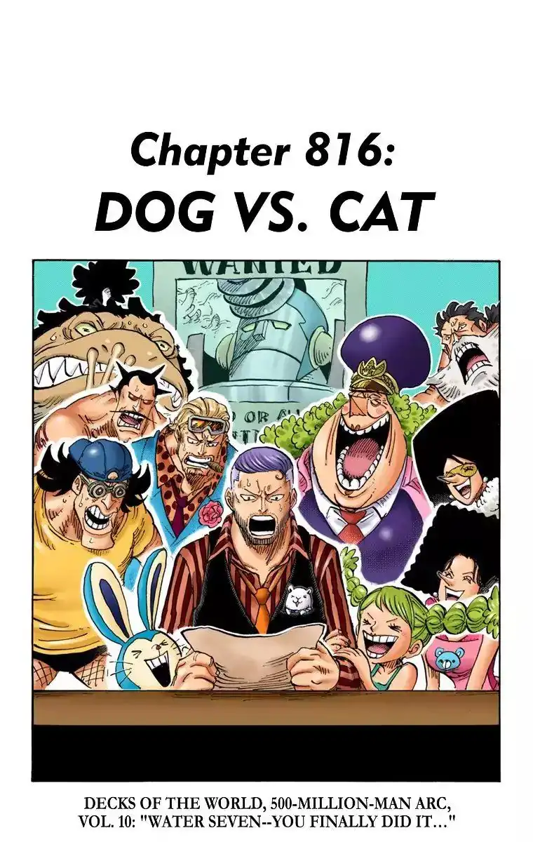 One Piece - Digital Colored Comics Chapter 816 1